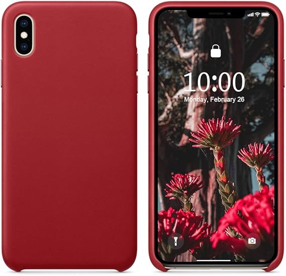 Amazon Com Surphy Leather Case For Iphone Xs Max Xs Max Genuine