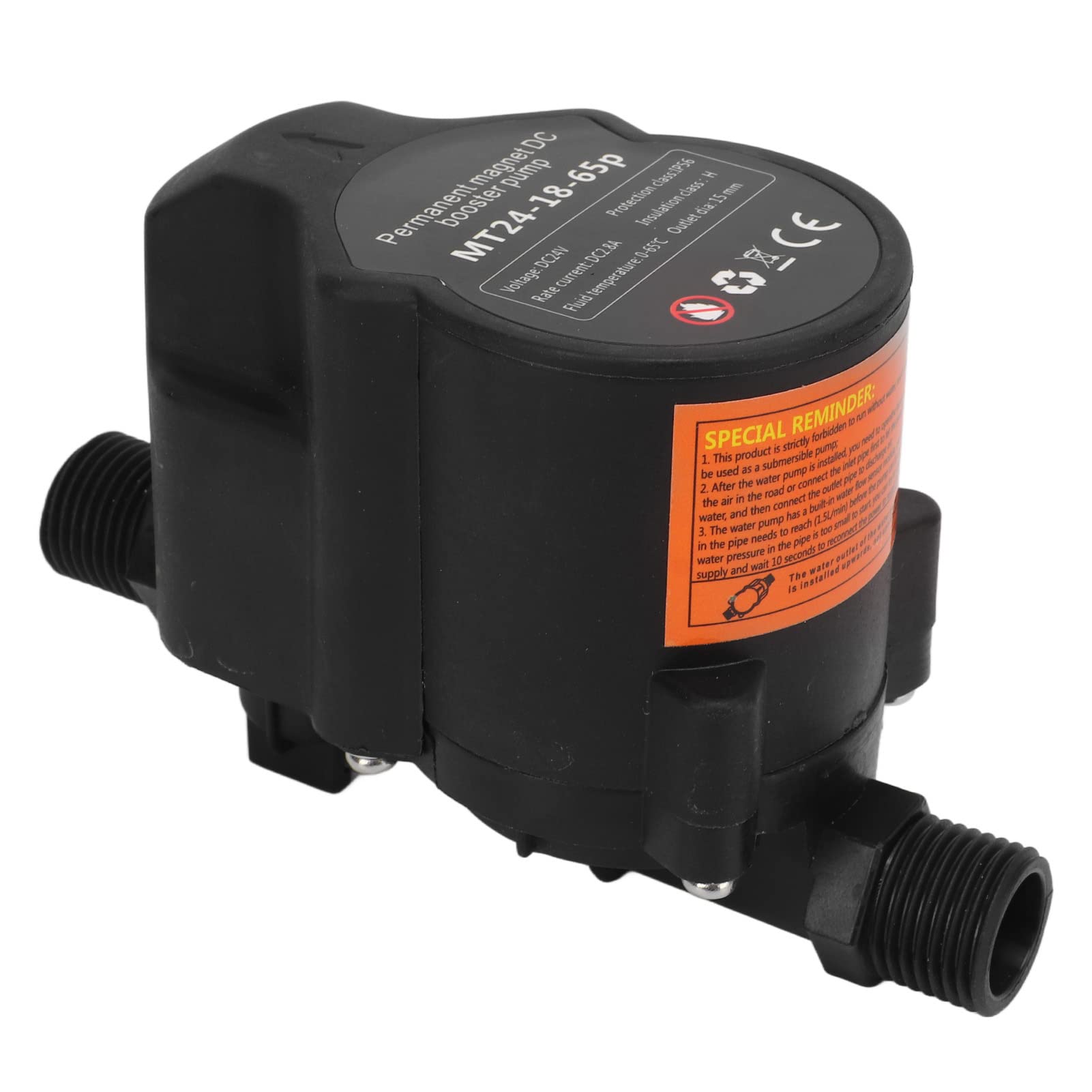 Water Pressure Booster Pump Fresh Water Pump for RV Irrigation Sprinkler Kitchen Heater