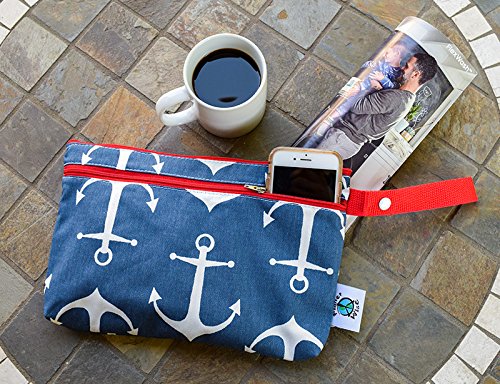 Planet Wise Clutch Wet/Dry Bag, Jelly Jubilee, Made in the USA - Thumbnail 2