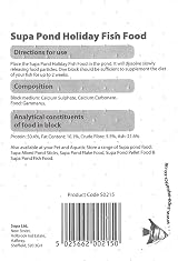 Supa Pond Holiday Fish Food Pack of 3 – Easy To Use, UK Made view 3