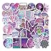 YOOPU Purple Vsco Cute Stickers for Water Bottle[50pcs] Pop Vinyl Decals for Laptop Phone Hydro Flask Car Computer Guitar Ceiling Wall Helmet Skateboard Luggage PC Bike Bumper Tumbler, Best Gift