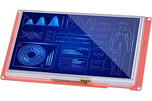 Nextion 7.0″ HMI Display Intelligent Series NX8048P070-011R Resistive LCD-TFT Touch Screen 800 * 480, Support Video Audio Animation Play Functions and RTC, Suitable for Vehicle.