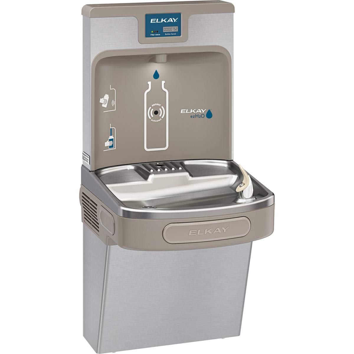 Elkay LZS8WSSP Enhanced ezH2O Bottle Filling