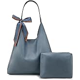 Montana West Slouchy Hobo Bag for Women Shoulder Purses and Handbags with Scarf