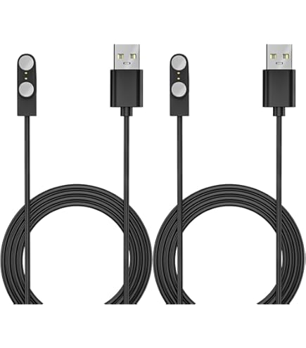 Amazon.com: WUNIAK Charging Cable for DEMICEA LibreRun X6 Open Ear Sport  Headphones,Magnetic USB Charging Cable USB Flexible Charger Cord Cable  Accessories2 Pack : Electronics
