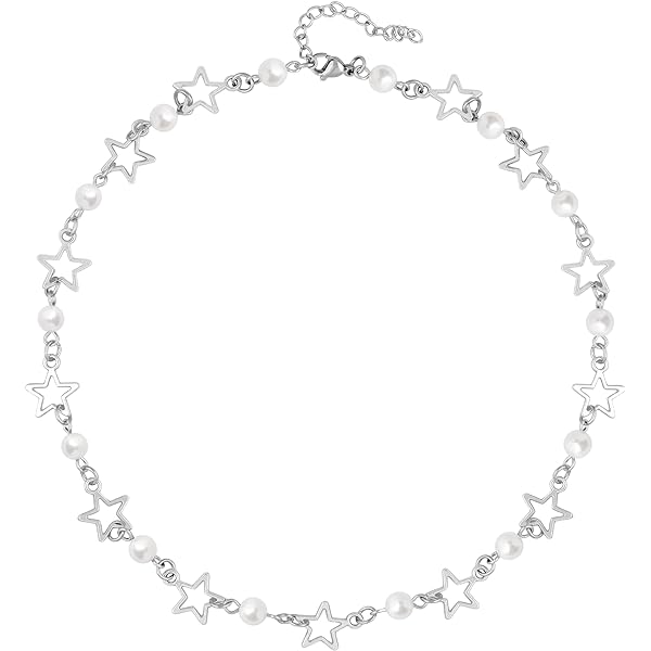 Amazon.com: Azusa Sun Black Star Charms Pendant Choker Y2K