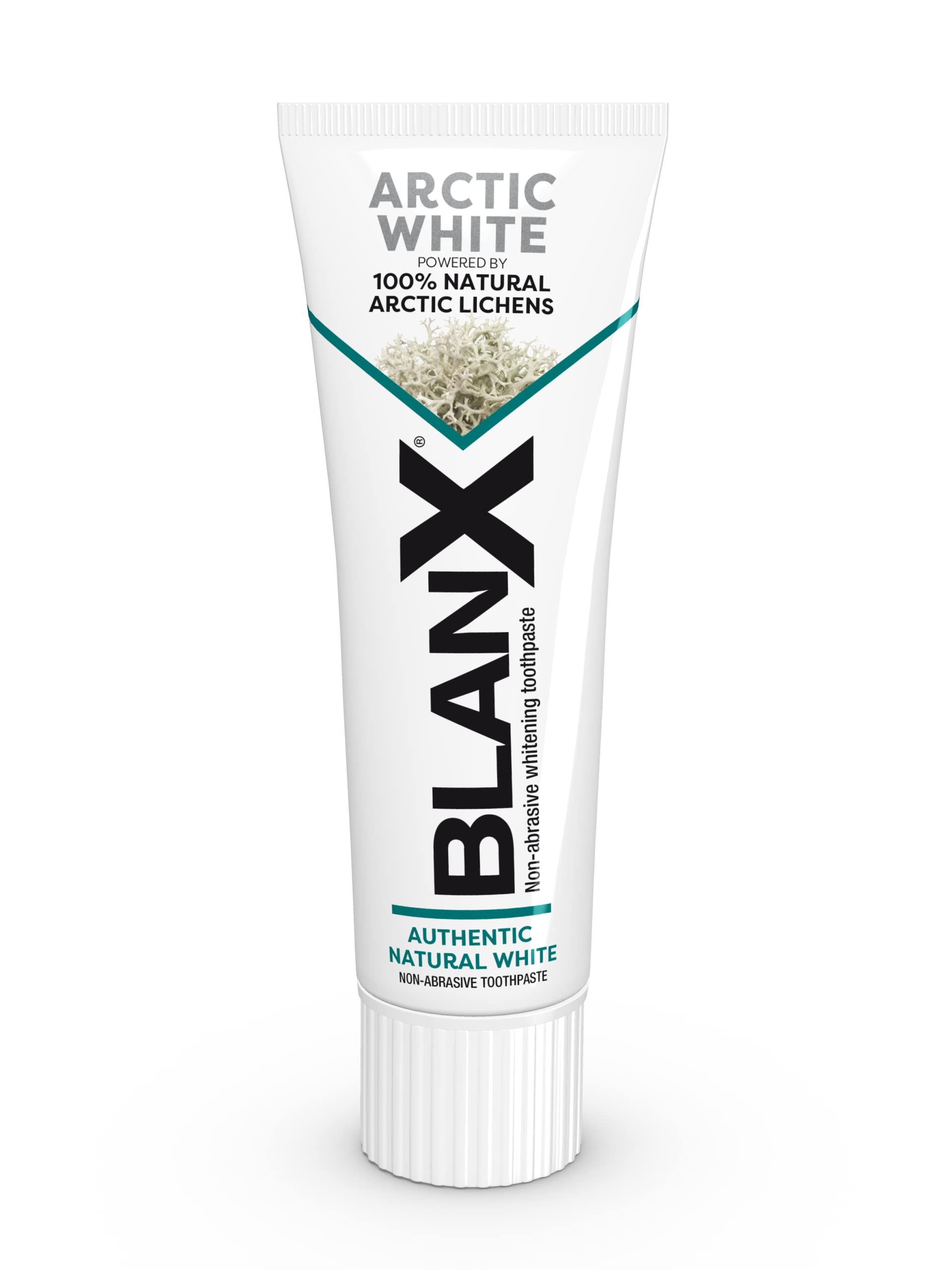 Arctic White Toothpaste | Natural volcanic minerals| mint flavour | Suitable for Vegans | 75ml