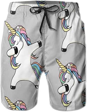 Download Amazon.com: Dab Dabbing Unicorn Men's Swim Boardshorts ...