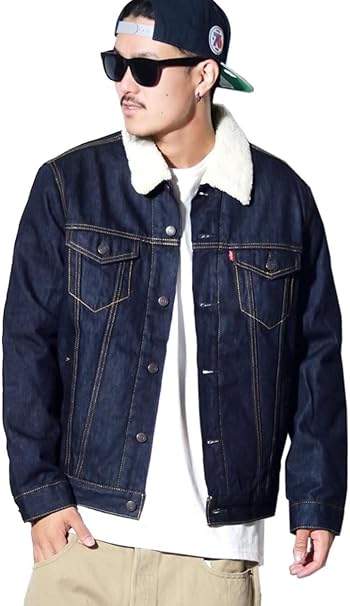 Amazon Levi S リーバイス デニムボアジャケット メンズ ｕｓａモデル 秋 冬 B系 ストリート系 ファッション 4カラー 並行輸入品 コート ジャケット 通販