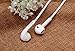 Bluetooth Headphones, Wireless Earbuds Earphones with Mic by Yoyamo Stereo Sound Sweatproof for Sports - Made for cell Phones as Samsung, iPhone 6 (White)