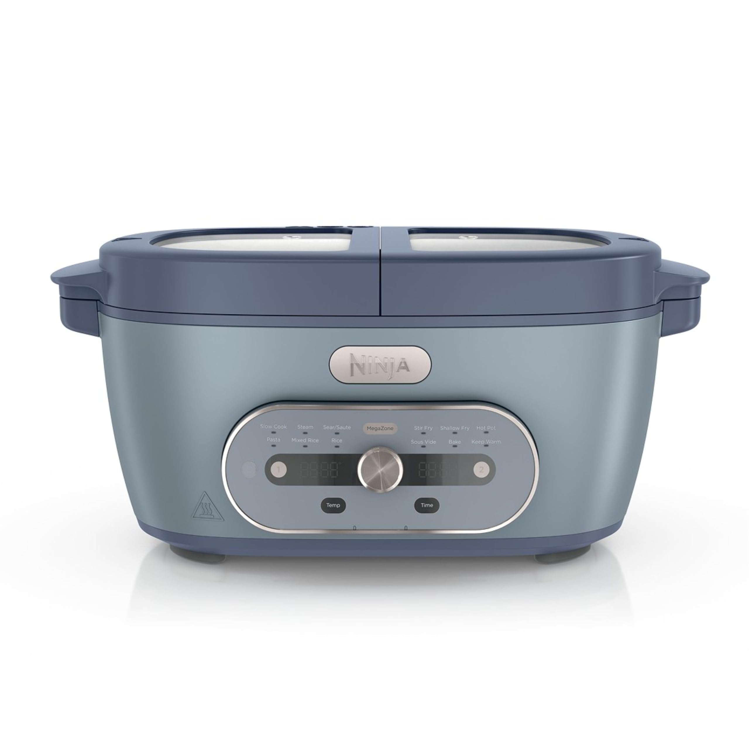 Ninja® MultiPot™ XL 12-in-1 Multicooker, Stone Purple, MZ1001PU3 | 12 functions, 3 pots, Slow Cook, Shallow Fry, Sear/Sauté,