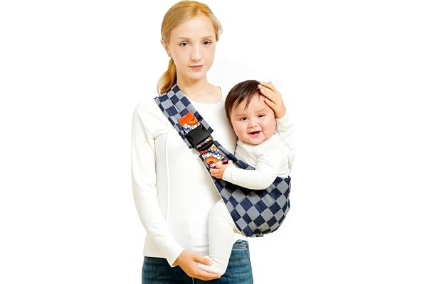 Baby Sling Carrier,Baby Carrier Newborn to Toddler, Adjustable Toddler Carrier, Anti-Slip Hip Seat Portable and Carrying 10-3