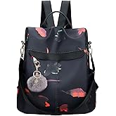 COFIHOME Backpack Purse for Women Mini Anti-theft bag Waterproof Nylon Backpack Stylish Large Capacity Travel Bag