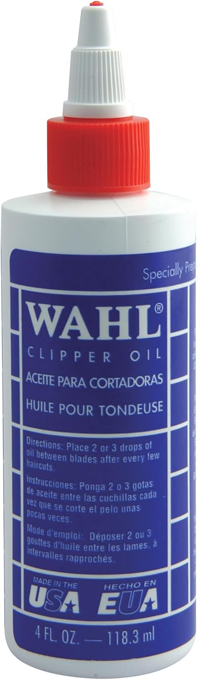 WAHL Professional Clipper Oil 4fl oz Lubricating Oil for Clippers