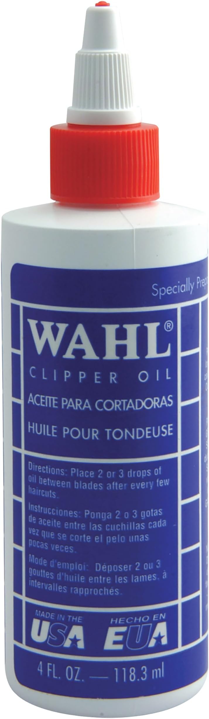 WAHL Professional Clipper Oil 4fl oz Lubricating Oil for Clippers