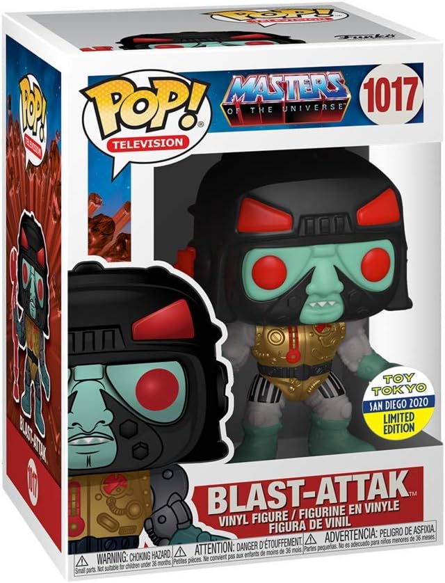 Funko Pop! TV: Masters of The Universe - Blast-Attak, Multicolor 2020 Summer Convention Exclusive - Image 5