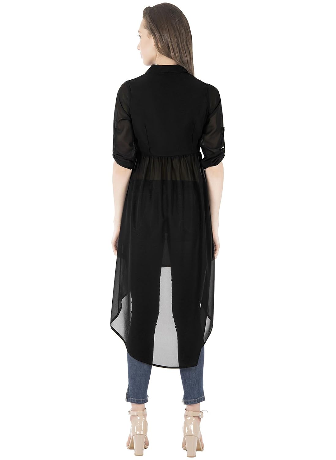 faballey women's plain regular fit shirt