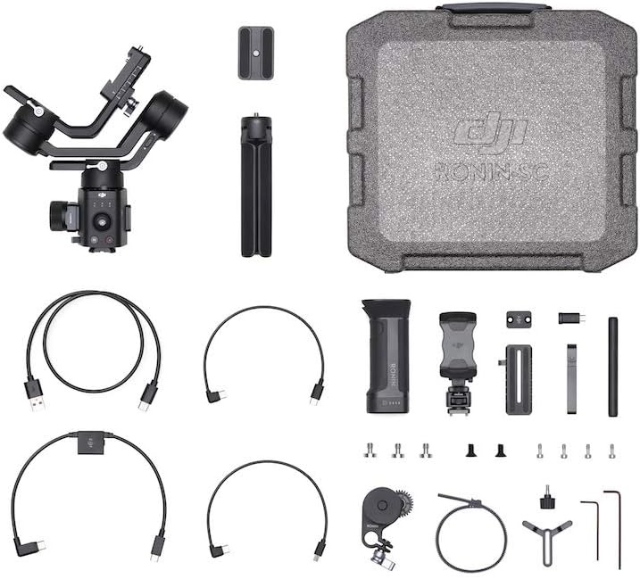 DJI Ronin-S - Camera Stabilizer 3-Axis Gimbal Handheld for DSLR Mirrorless Cameras up to 8lbs / 3.6kg Payload for Sony Nikon Canon Panasonic Lumix, Black : Camera & Photo
