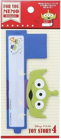 Amazon Co Jp トイストーリー 4 メモ帳 抱っこ メモ エイリアン ディズニー サカモト 事務用品 キャラクター グッズ 通販 おもちゃ