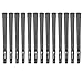 Karma Velour Black/White Standard Ribbed 13 Piece Golf Grip Bundle