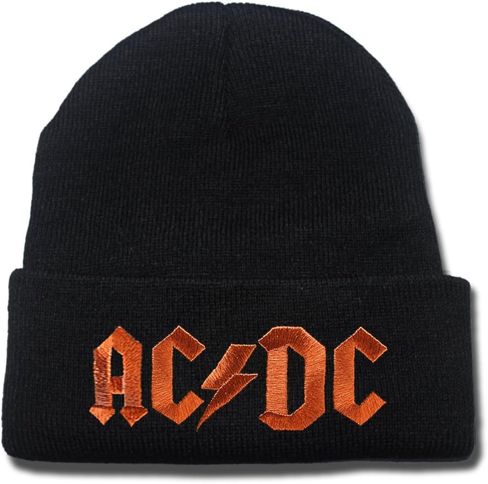 Amazon.com: SUTONG AC DC AC/DC ACDC Rock Band Logo Beanie Fashion ...