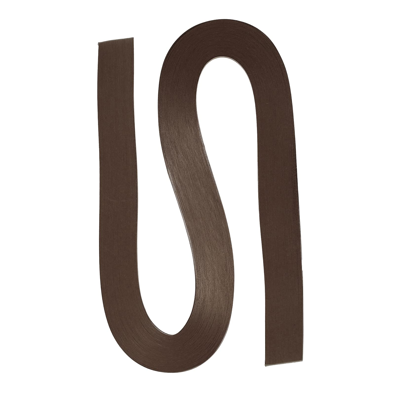 PATIKIL Quilling Strips Paper 120pcs 1/8"(3mm) 54cm Origami Paper Quilling Strip for Art DIY Hand Craft Christmas Dark Coffee Color