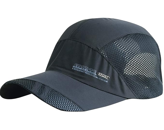 Accessories Clothing AIEOE Unisex Mesh Cap UV Protection Quick Dry