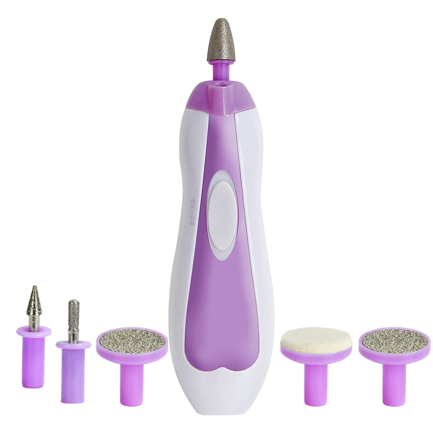 MUNCASO 6 in 1 Electric Manicure and Pedicure Set, Safe Nail Trimmer