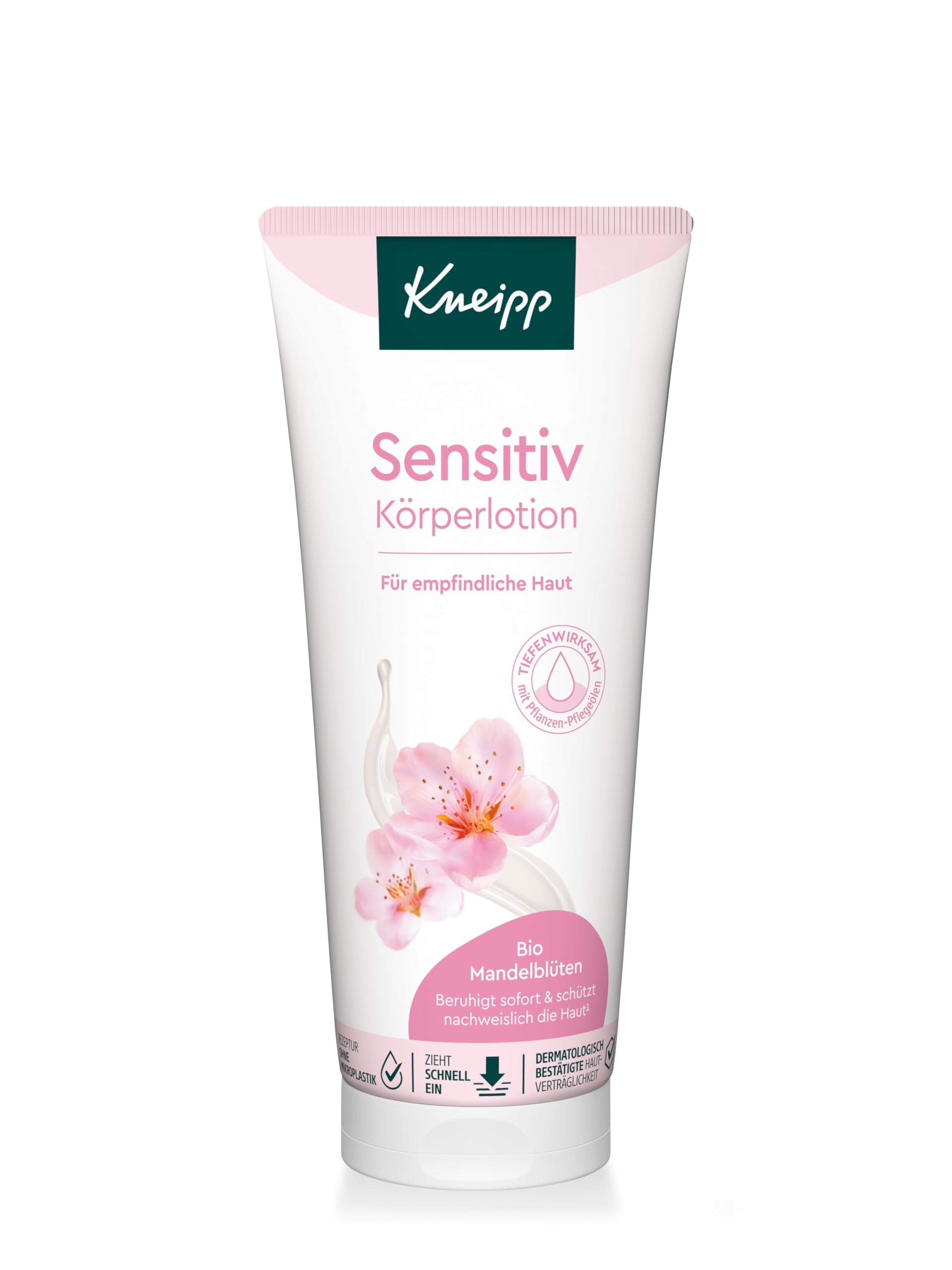 Kneipp Geschenkset Lieblingsmensch - Geschenkpackung mit Bodylotion und Duschbalsam aus der Mandelblüten Hautzart Serie - 2x200ml 5