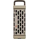 Turtlebox Ranger: Loud! Outdoor Portable Bluetooth 5.4 Speaker | Rugged, Waterproof, Ultra-Portable | Plays to 105db, Deep Bass, Shockproof, Unlimited Pairing for Full Stereo Experience, Tan