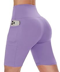CAMPSNAIL Biker Shorts Women with Pockets