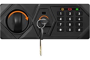 Replacement Safe Accessories Set, Emergency Keys, Mounting Screws for Safe Box