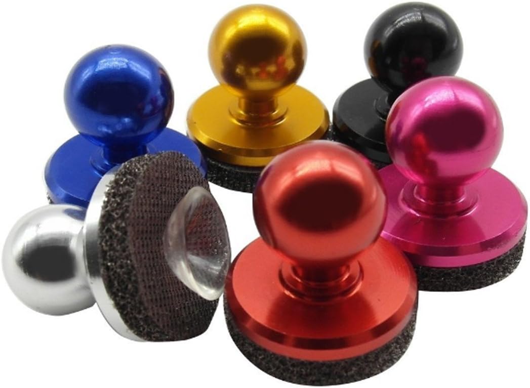 1 Set (6 Colors) Joypad Joystick Arcade Game Stick Controller For Touchscreen iPhone iPad Andriod Tablet Smart Phone