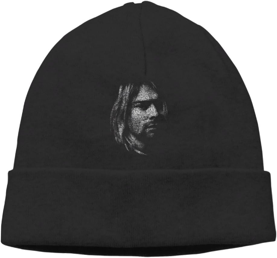 Nirvana Band Kurt Cobain Cool Skull Cap Knit Hat