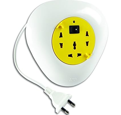 REO Yellowmoon 2 Pin 4 Meter Universal Round Reel (Yellow)