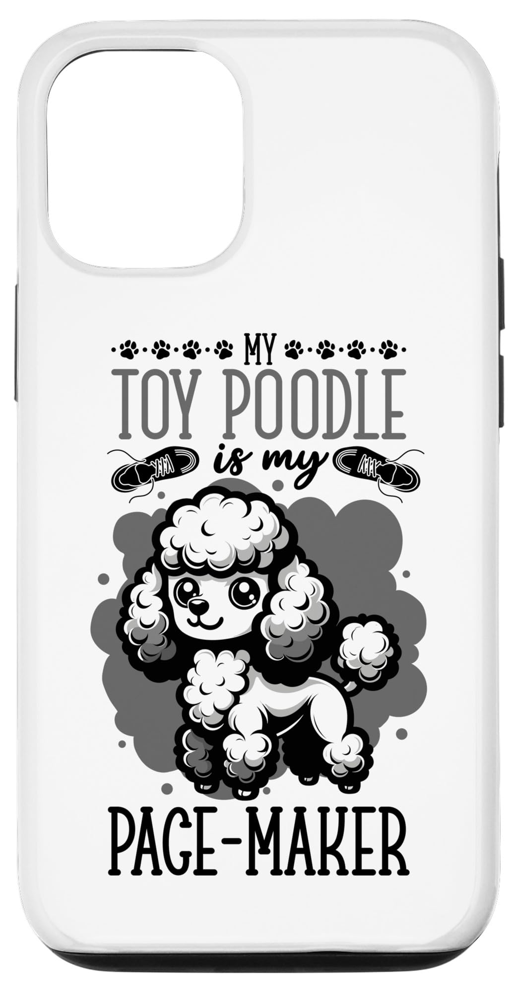 iPhone 15 Pro Running with Toy Poodle Case