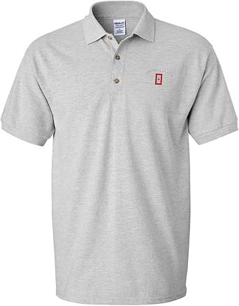 Amazon Com Custom Polo Shirt Blue Star Banner Military Embroidery