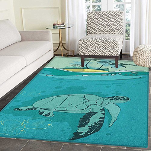 Top 10 turtle rug 4x6 2019 Allace Reviews
