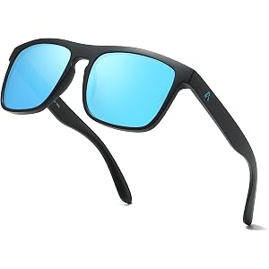 FIMILU Polarized Safety Sunglasses for Men Z87 Certified Carrying Case | 2.0mm Polycarbonate Tinted Safety Glasses UV400 for