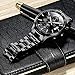 KASHIDUN Men's Watches Luxury Sports Casual Quartz Wristwatches Waterproof Chronograph Calendar Date Stainless Steel Band Black Color (A-Black)