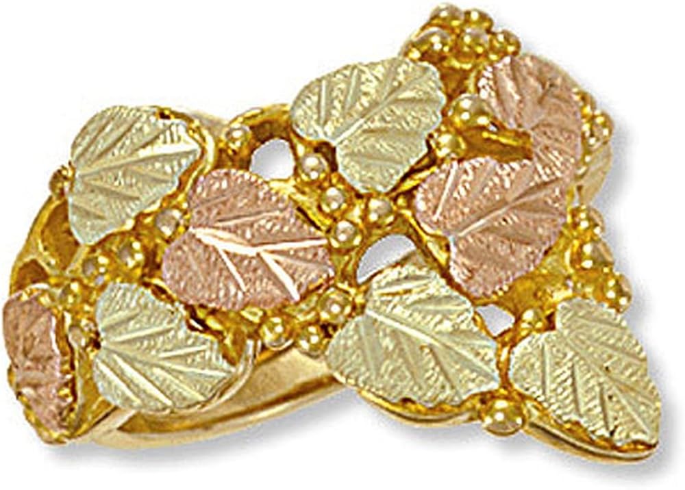 Landstroms Ladies 10k Black Hills Gold Ring