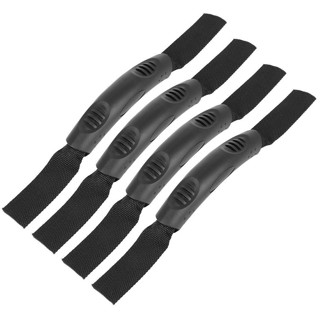 X AUTOHAUX 4pcs Kayak Rubber Carry Handle Replacement for Boat Canoe 11 Inch