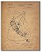 Astronomy Patent Prints - Set Of 4 (8 Inches X 10 Inches) Vintage Wall Art Decor Photos