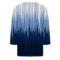 LPIGOH 3/4 Length Sleeve Womens Tops Dressy Casual