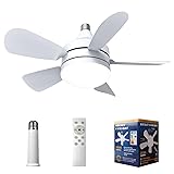 Socket Fan Light - Ceiling Fans with Lights and