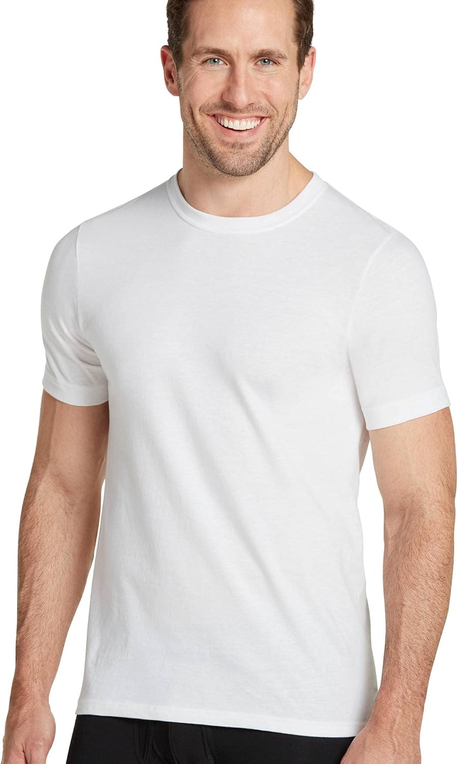 Jockey Men's T-Shirts Classic Crew Neck - 3 Pack at  Men’s Clothing store: Undershirts