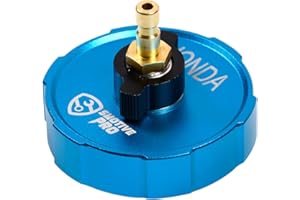 SMOTIVEPRO 56mm Master Cylinder Bleeder Adapter Compatible with Honda Accord, Aluminum Alloy Brake Bleeder Adapter