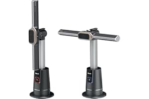 Shark TurboBlade Cool + Heat – 2-in-1 Bladeless Tower Fan & Space Heater for Customizable Year-Round Indoor Use, Bedroom, Living Room, & Office | Powerful Cooling + Rapid Room Heating, Charcoal, TH202