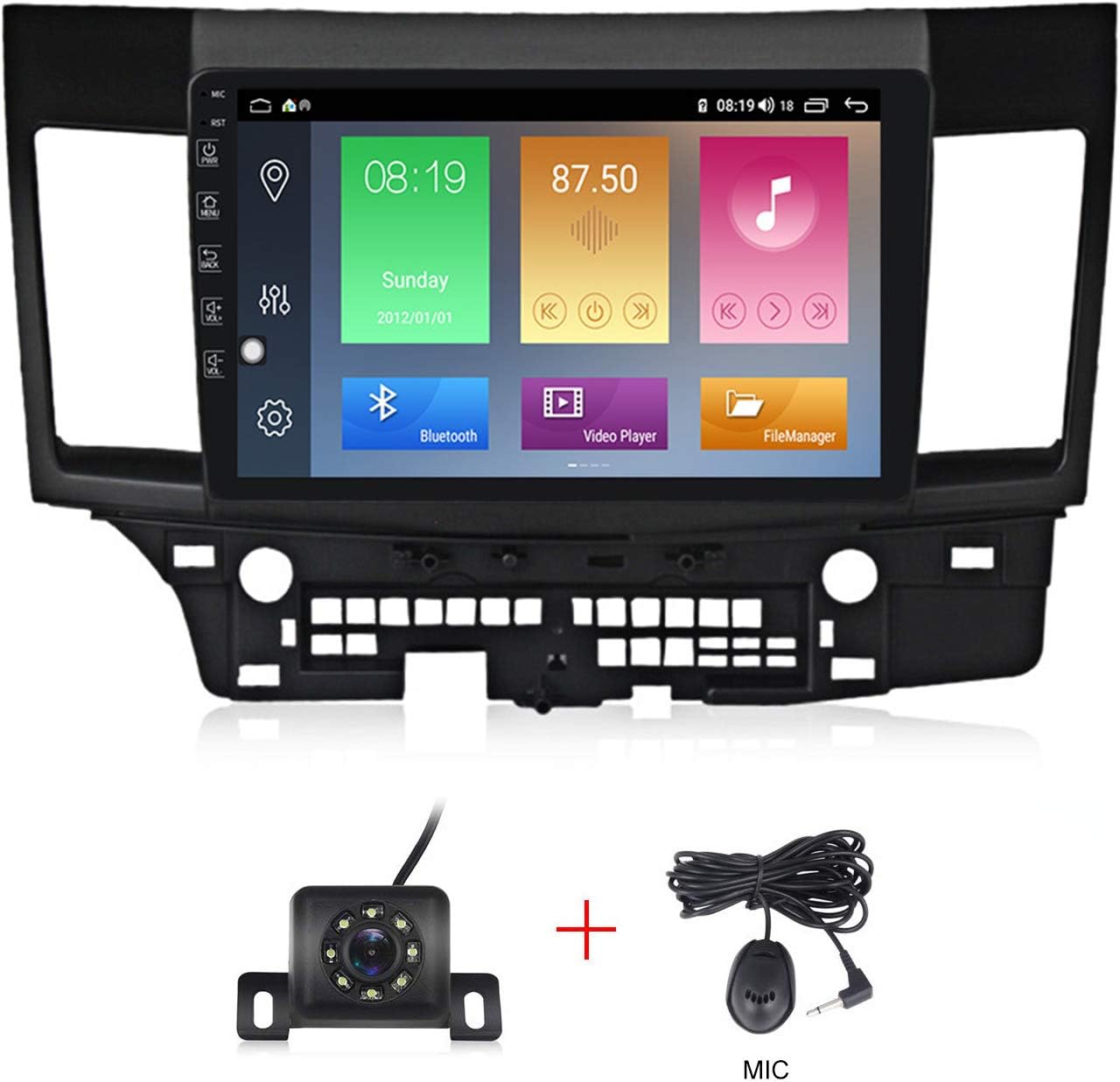 Android 10.0 OS 9 inch Touch Screen Car Radio for Mitsubishi Lancer-ex 2008-2015 2din IPS DSP Car Stereo Vehicle GPS Car Multimedia Navigation