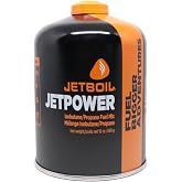 Jetboil Jetpower Fuel for Jetboil Camping and Backpacking Stoves, 450 Grams